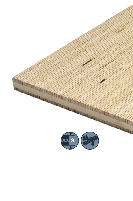 Spruce 3-Layer Fineline Panel